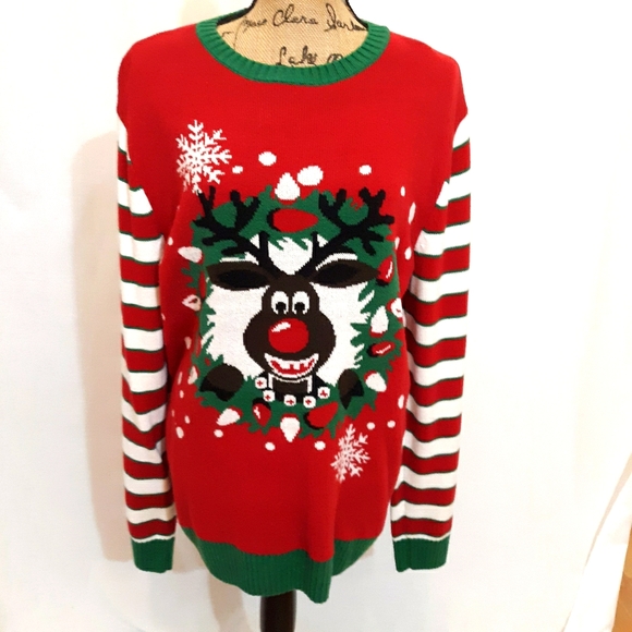 Ugly Christmas Sweater Sweaters - UGLY CHRISTMAS SWEATER XL